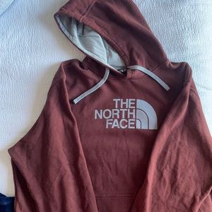 The North Face 3xl xxxl Hoodie Maroon/Brown